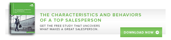 Characteristics and Behaviors of Top Salespeople Study