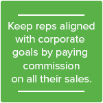 rep reps align aligned corporate goal goals